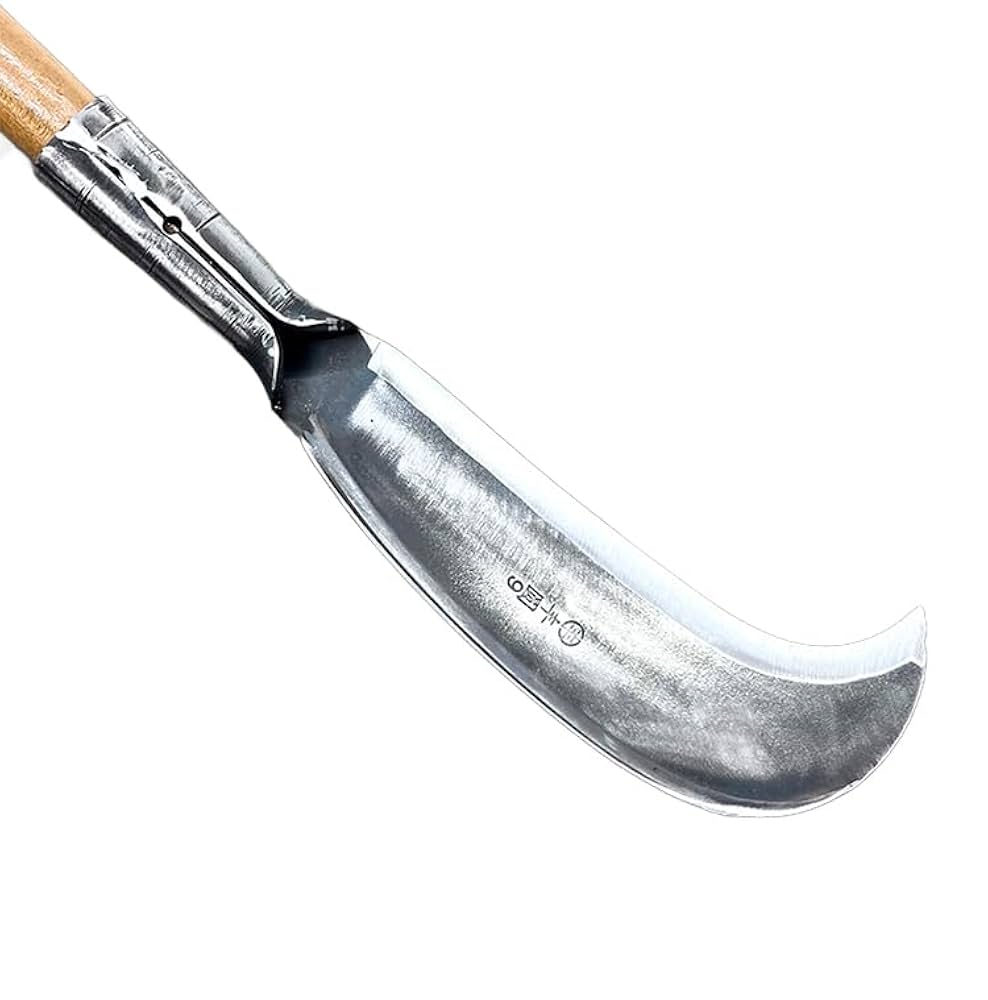 Amazon | 登鎌 両刃登鎌 鋼製 除草鎌 全鋼 鍛造鉈鎌 鉈鎌両刃